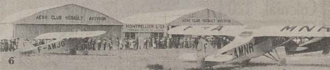 L'Aéro-Club de l'Hérault et de l'Aveyron, article de presse