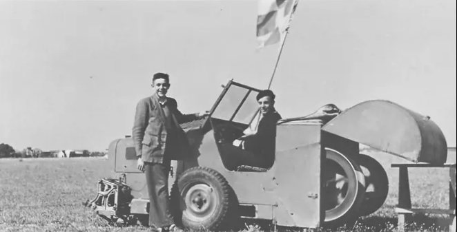 Le treuil Ford en 1949